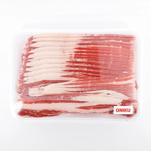 オーシャンビーフ ナーベル(牛バラ)2mm スライス