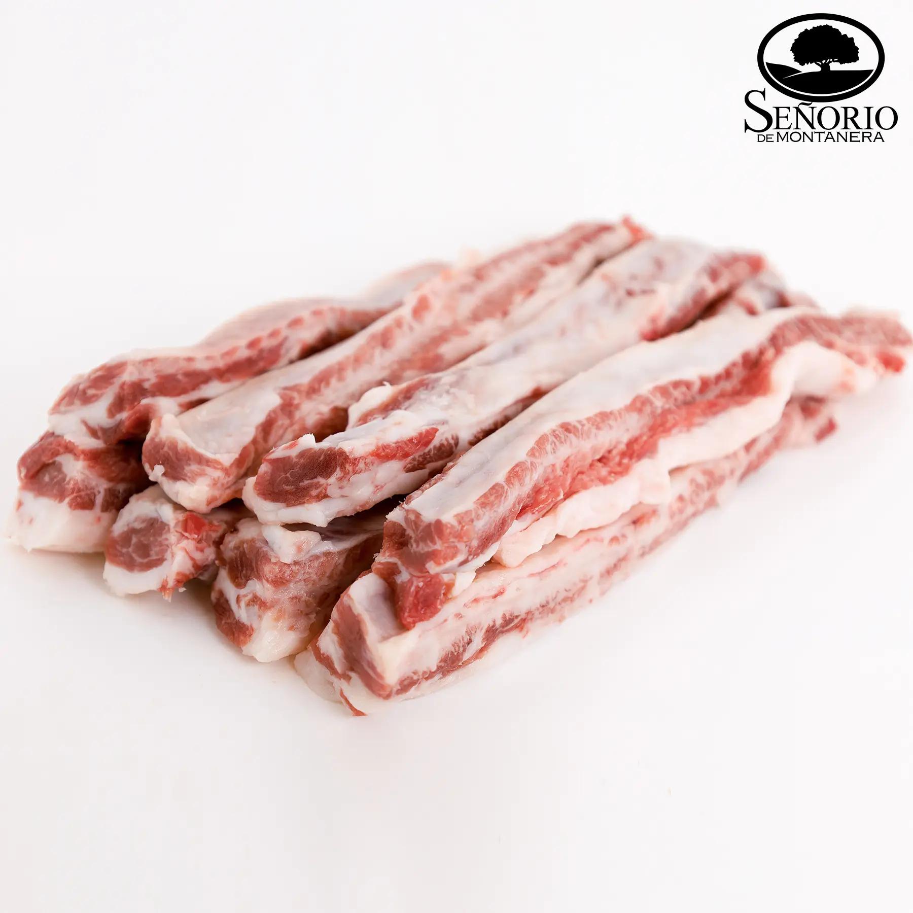 放牧豚 イベリコ豚中落ちカルビ ブロック ベジョータ | 業務用豚肉 