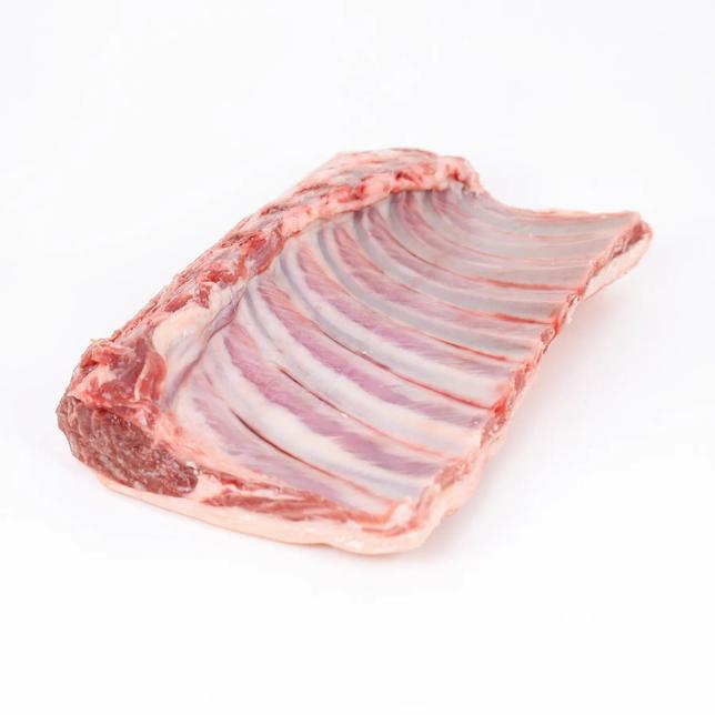 ラム ラック(背骨除去、背脂肪付き)